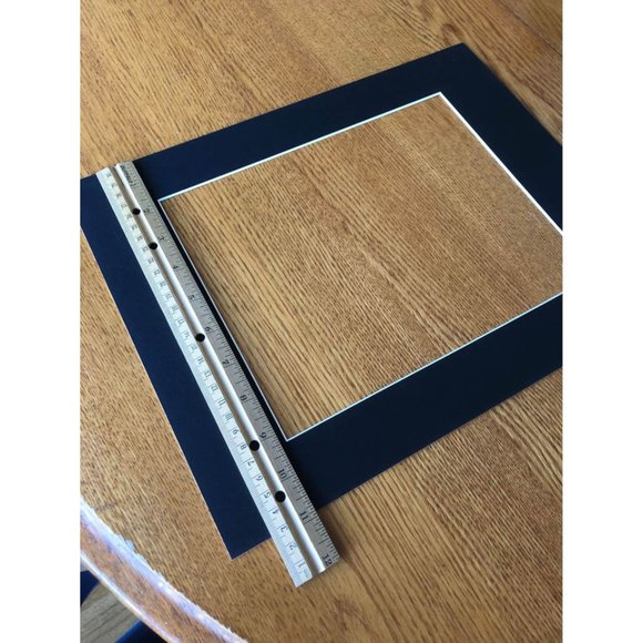 10 New 11x14 inch Black Mats and Protective Sleeves - Picture 4 of 8